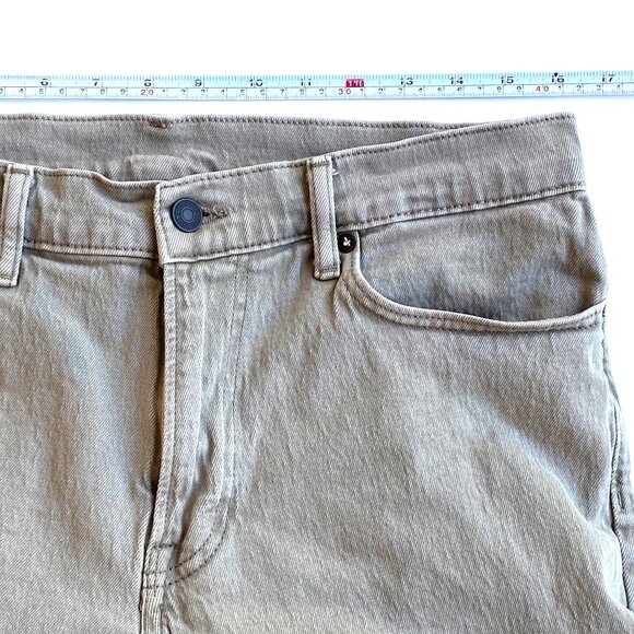 Gap Mens Straight Fit Flex Taupe Jeans Size 31 x 32 Denim 99% Cotton 1% Spandex - Picture 9 of 14